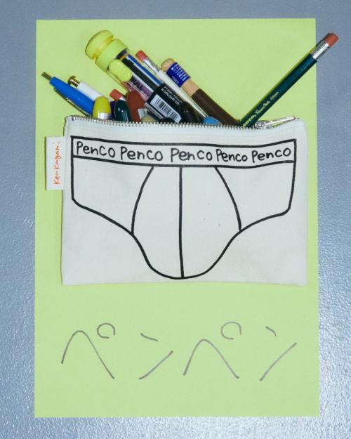 Penco®︎×加賀美健 Canvas Pen Pouch