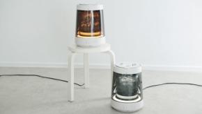「CORED」のガラス製スチーム加湿器がアップデート。潤いと灯りで冬のお部屋に彩りを。