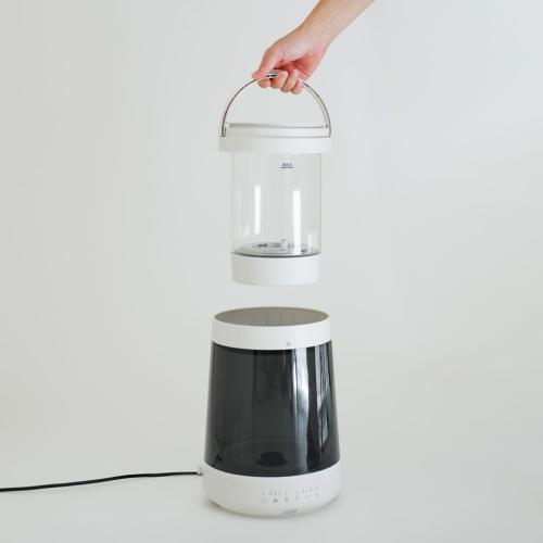 GLASS STEAM HUMIDIFIER