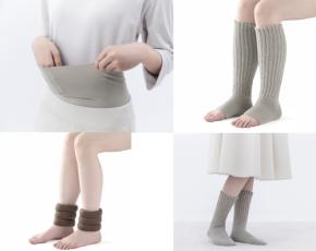THERMOS サーモス の新アパレル「＆ONDO」アンドオンド に最新作 9/1 登場！ 起毛であったかルームソックス／足首ビーズウォーマー／微起毛ハラマキなど全10品続々