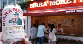 イタリアNo.1ビール「ビッラ・モレッティ」8/29.30 @渋谷が最高すぎたw 1本無料だし料理もうまいし☆ 夕方は本場バールの雰囲気だし♪ 無料特製フィンガーフードと乾杯\//