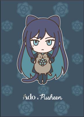 Ado × Pusheen POP UP STORE @渋谷HMV 10/16~10/31 日本初開催☆ プシーンが大好きな Ado がもふもふトラ猫とコラボ→推しグッズいっぱい展示販売◎ ECでも特別品販売♪