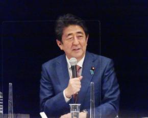 「オーカス」との連携重要＝安倍元首相が講演―豪シンクタンク