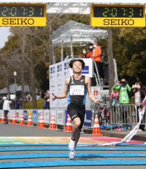 タイムも優勝も「驚き」＝星、目標を上方修正へ―大阪・びわ湖毎日マラソン