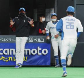 新庄監督、理想の形で勝利=1安打で1点もぎ取る―プロ野球・日本ハム