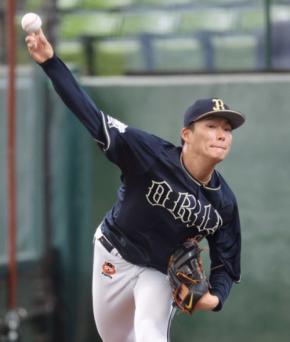 オリックス山本「やってやるぞ」＝プロ野球