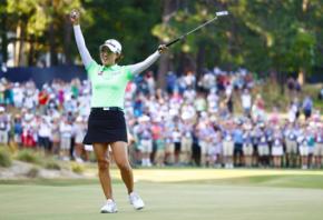 リー、抜群の安定感＝全米女子オープンゴルフ