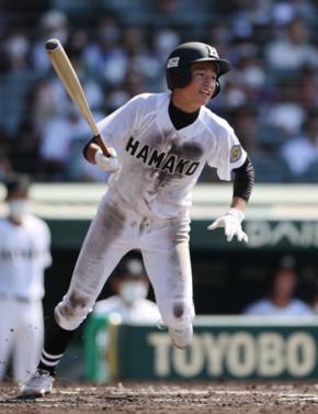 浜田、六回に３点＝高校野球・有田工―浜田