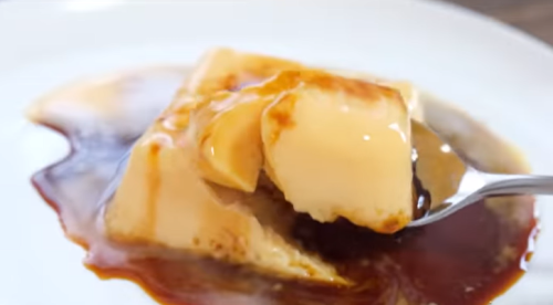 「レンジで誰でも簡単につくれるプリン」