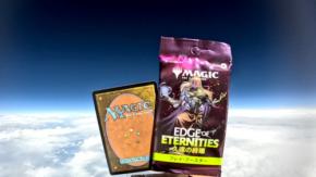 「マジック:ザ・ギャザリング」カードが宇宙へ!『久遠の終端』成層圏打ち上げプロジェクトをリポート