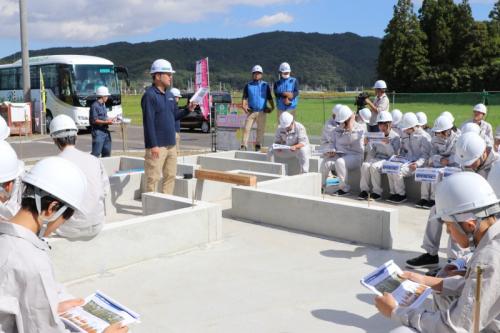 一建設 木造住宅の建築現場見学会と住宅設計体験会