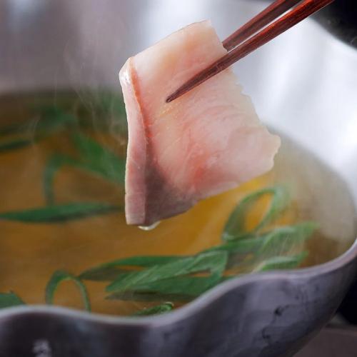 「料亭のぶりしゃぶ鍋」