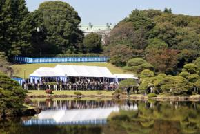 春の園遊会始まる　昭和からの方法、新たな形で「おもてなし」