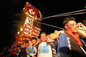 津波に襲われた街に残る唯一のキリコ　2年ぶり復活　担ぎ手の熱意