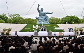 「核戦争のない世界、平和祈念像の前で誓う」　石破首相あいさつ全文