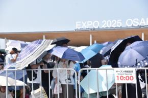 万博協会幹部「大変心苦しい」　地下鉄ストップ時、会場には3万人