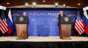 米露首脳会談、停戦合意なく　トランプ氏は「進展」強調も説明せず