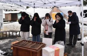 全半壊でも…石川・輪島の重蔵神社が初詣客でにぎわう　能登地震2年