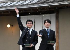 第75期王将戦　第3局の初手は永瀬九段の2六歩