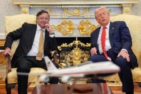 ＜1分で解説＞トランプ氏がコロンビア大統領と会談　麻薬対策で連携