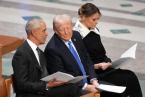 トランプ氏、オバマ元大統領の人種差別動画を投稿 共和党からも非難