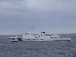 大型船含む中国船4隻、尖閣諸島周辺で領海侵入　日本側は抗議