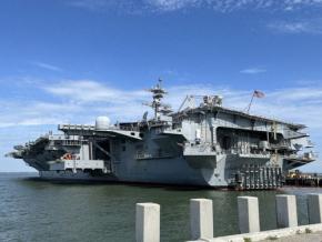 米空母、新たに1隻がインド洋に到着 イランに圧力 中央軍発表