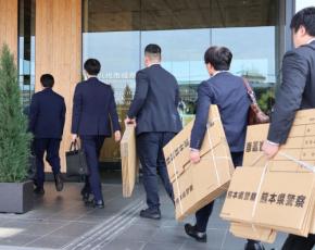 「議員の要求、文書で記録を」　市議汚職巡り、現八代市長が指摘