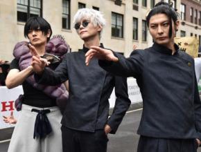舞台「呪術廻戦」の三浦涼介さんも登場 NYでジャパンパレード
