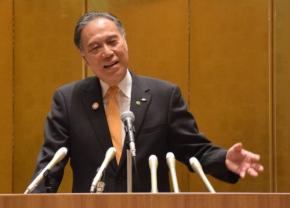 長野・阿部守一知事、5選へ出馬表明　自ら多選の弊害言及も