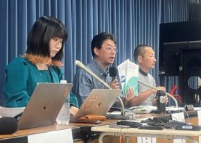 「教育現場の萎縮懸念」　辺野古転覆で、たかまつななさんら会見