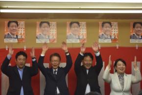 東京・中野区長選　現職・酒井直人氏が3選確実　新人4人破る