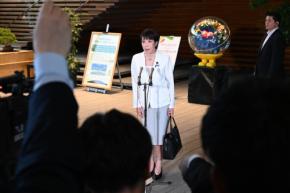 高市首相、中傷動画の作成者「面識ない」　記者団に改めて強調