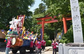 「ショッ、ショッ、ショー」口ずさみ　秋田市で「新屋の鹿嶋祭」