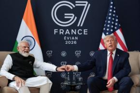 「モディ氏と素晴らしい関係」　トランプ氏、米印首脳会談で強調