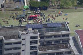 音楽教員「私服を干していた」と説明 東京・北区の小学校火災