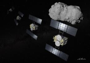 旅続ける「はやぶさ2」 小惑星トリフネのそばを超高速通過