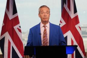 英リフォームUK党首、議員辞職表明 不正報道受け補選出馬へ