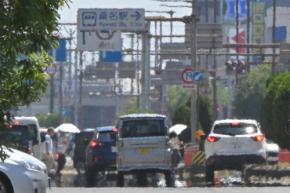 浜松で今年最高の41.1度　愛知、三重、岐阜でも40度超