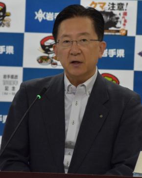 「まだ考えていない」 27年の岩手知事選巡り、現職の達増氏
