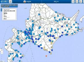 北海道で震度4 震源は浦河沖、津波の心配なし M6.0