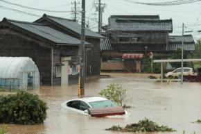 石川・羽咋の飯山川など三つの河川氾濫 大雨特別警報
