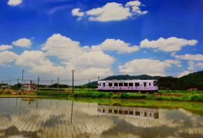 平成筑豊鉄道写真展が巡回 SLの貴重な姿や沿線の四季厳選