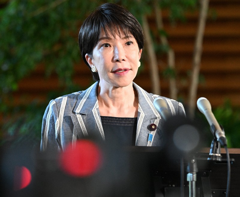 高市首相「沖縄経済強くするため力尽くす」　知事選で古謝氏当選