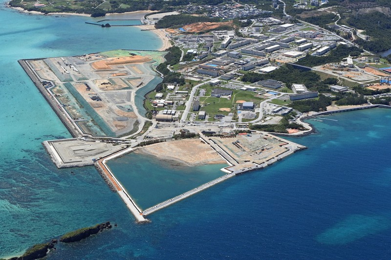 辺野古米軍キャンプ・シュワブ前で市民が怒りの声 古謝氏当選で
