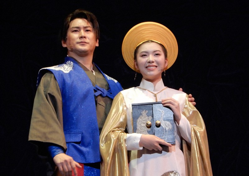 日本初の「国際結婚」を伝承　「アニオー姫」がミュージカルに