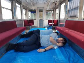 伊予鉄、引退電車を貸し切り「音鉄」向けツアー　モーター音満喫