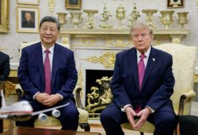 トランプ氏「米中共通の利益に焦点」　第2次大戦時の協力に言及