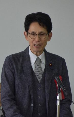 「有権者をどう喝も問題」 階猛氏、簗農相は「自ら潔く辞任を」