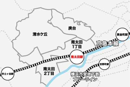 京浜急行電鉄 南太田駅